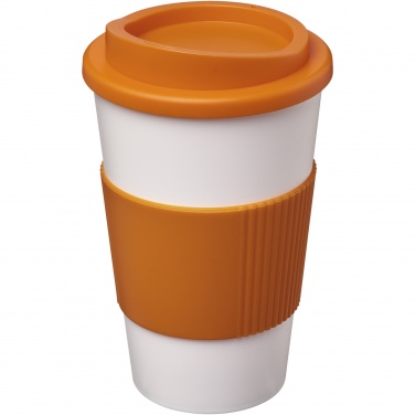 Logotrade promotional giveaway image of: Americano® 350 ml insulated tumbler with grip
